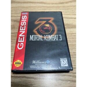 Mortal Kombat 3 (Sega Genesis, 1995)‎ Genuine CIB Tested READ